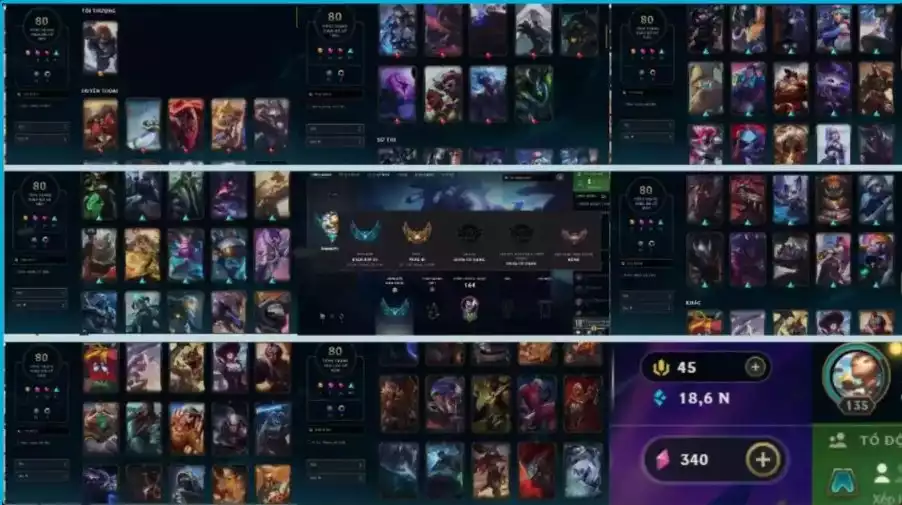 Ảnh CAO ỐC KIM LONG + YASUO TÍ NỊ  ĐTCL RANK VÀNG 3  66 PET SÂN CHƯỞNG ĐỦ CHƠI  5VS5 RANK BẠCH KIM 3  FULL TƯỚNG CẤP 135 + 80 SKIN